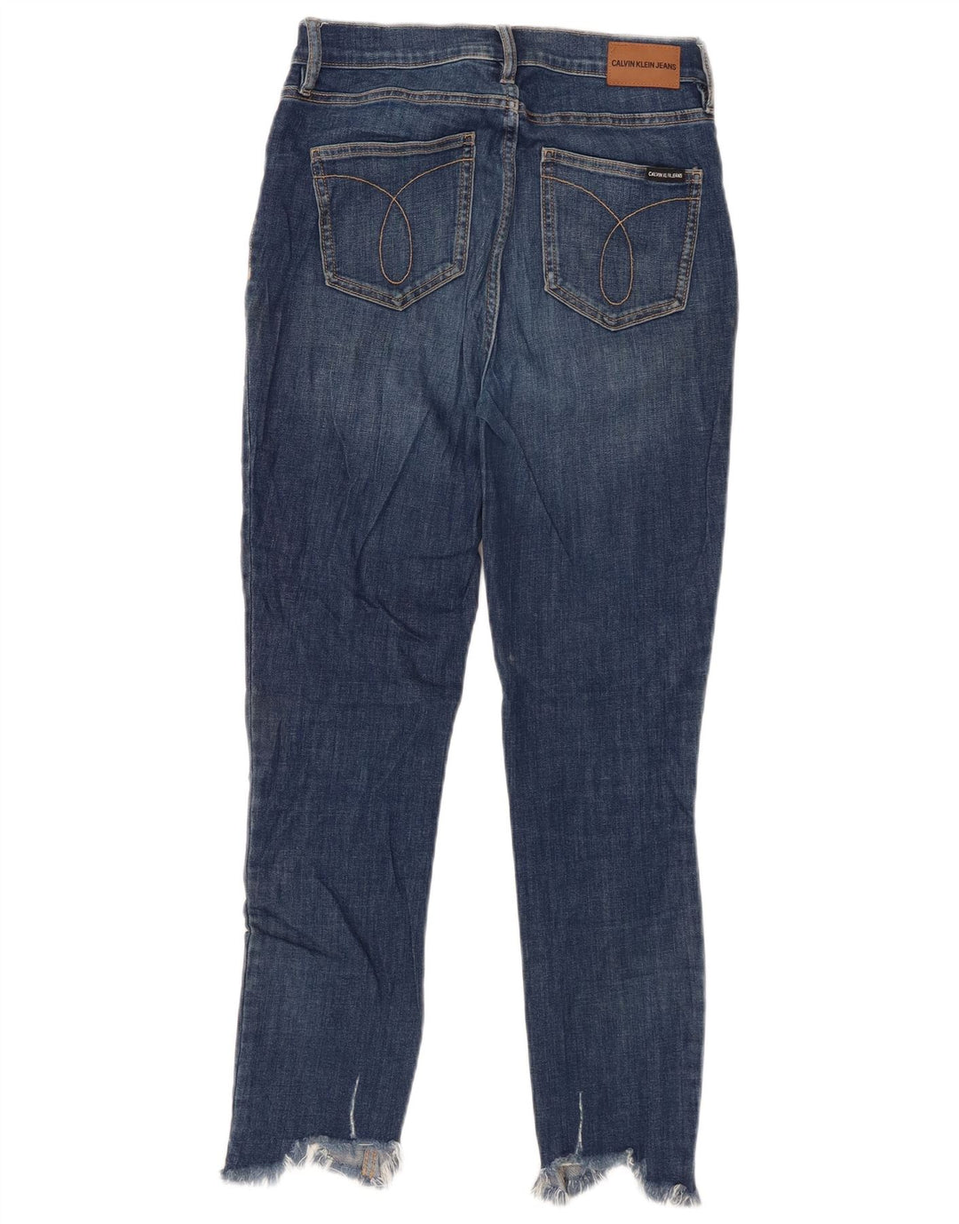 CALVIN KLEIN Blugi skinny pentru femei US 4 XS W27 L26 Bumbac albastru