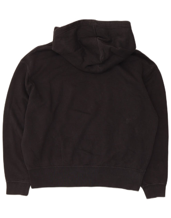 Pulover supradimensionat pentru femei Nike UK 6 XS bumbac negru