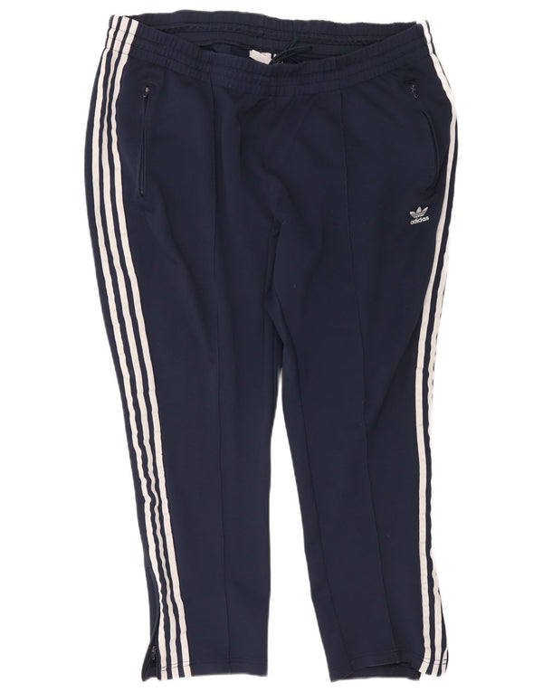 Pantaloni de trening Adidas pentru femei UK 28/30 3XL Bumbac bleumarin