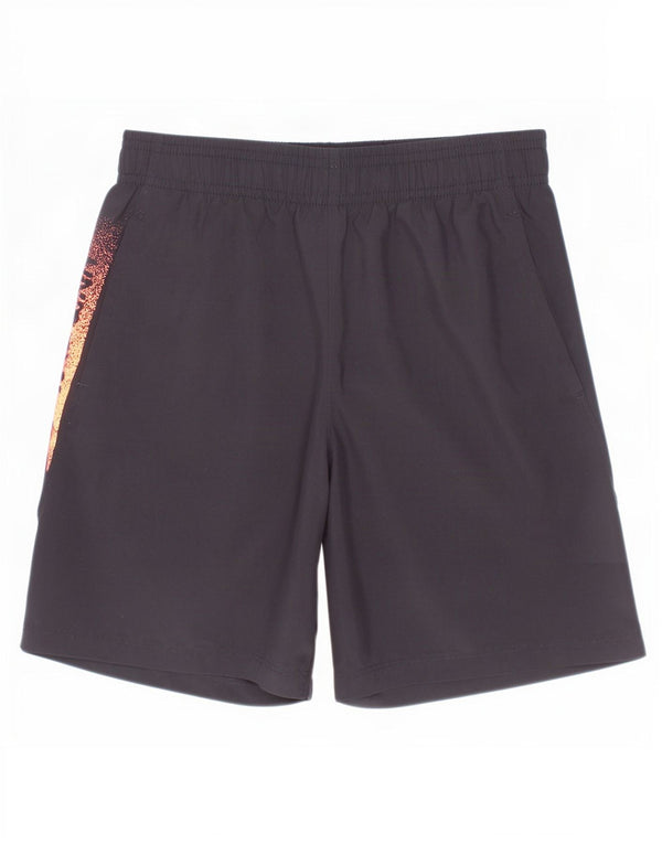 Under Armour Boys Graphic Sport Shorts 9-10 Years Medium Black Colourblock