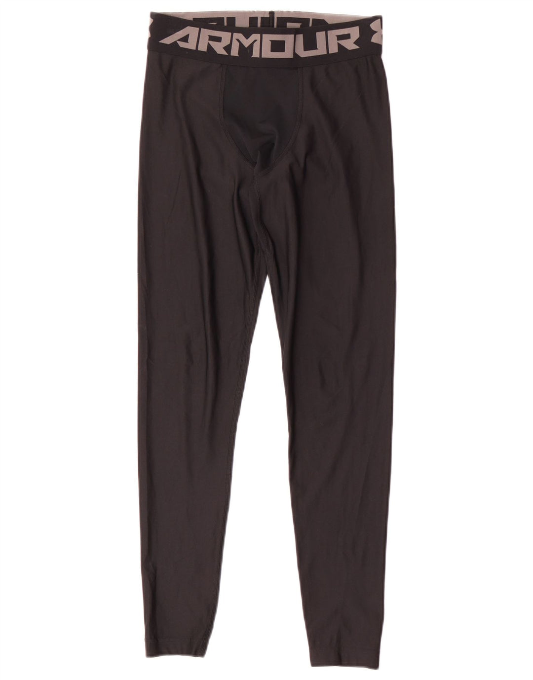 Leggings grafic Under Armour pentru băieți 9-10 ani poliester negru mediu