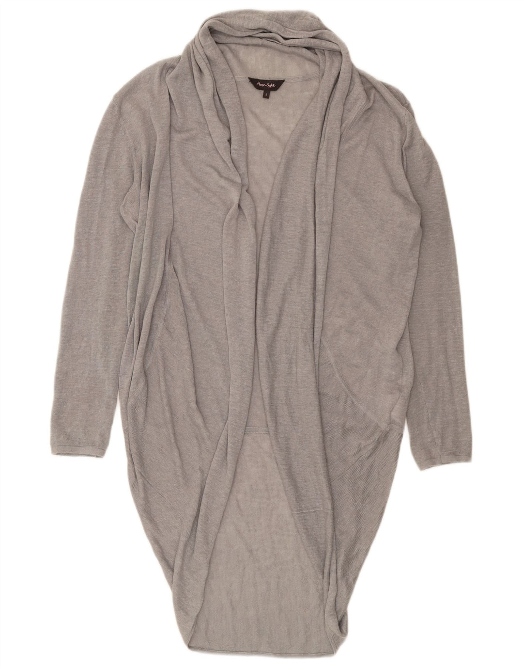 Pulover cardigan cu paragate supradimensionat pentru femei Phase Eight UK 10 mic gri