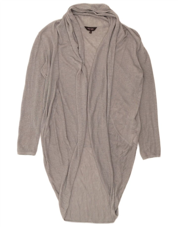 Pulover cardigan cu paragate supradimensionat pentru femei Phase Eight UK 10 mic gri
