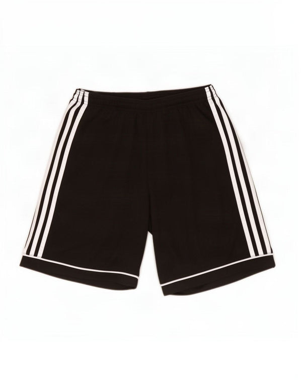Pantaloni scurți sport adidas Climalite pentru bărbați, poliester negru mic