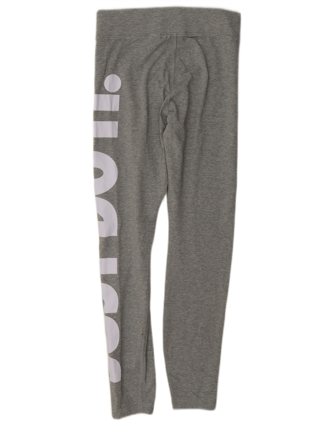 Leggings grafic Nike pentru femei UK 10, bumbac gri mic