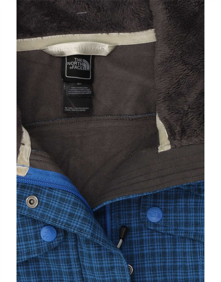 Jachetă Windbreaker pentru femei The North Face UK 10 Small Blue Check Poliester