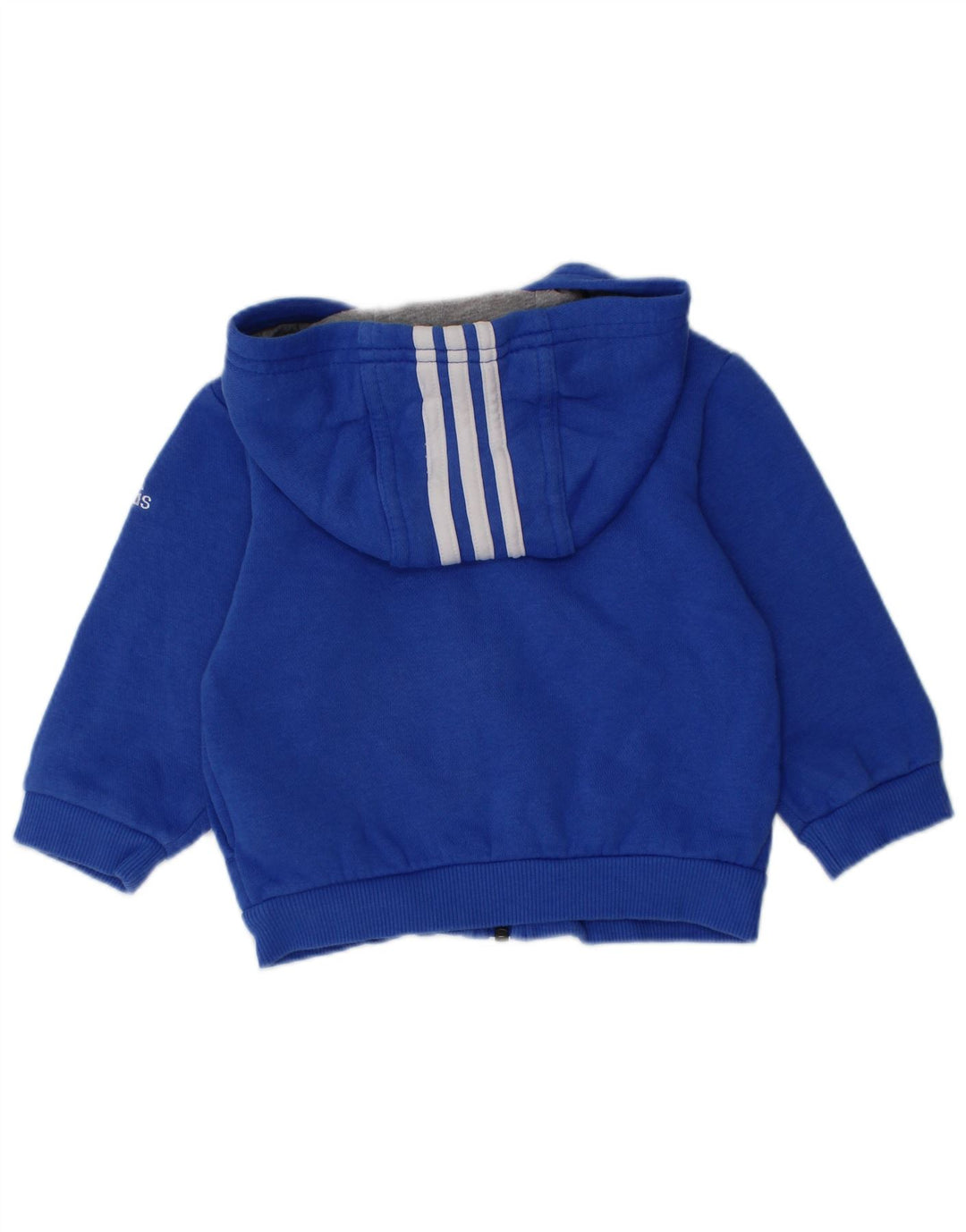 Pulover ADIDAS Baby Boys Graphic Zip Hoodie 3-6 Luni Bumbac Albastru