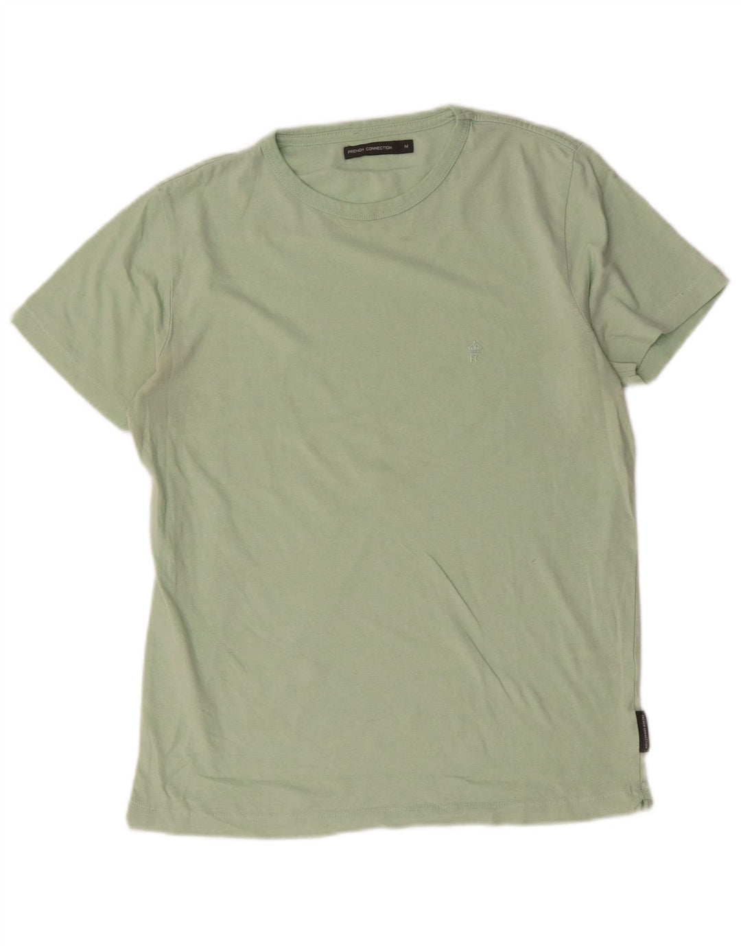 Tricou pentru bărbați French Connection Top Bumbac verde mediu