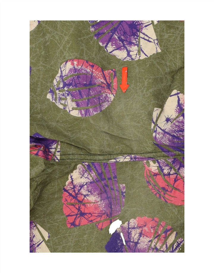 CUTTY SARK Mens Abstract Pattern Swimming Shorts IT 46 Small Khaki Cotton Vintage Cutty Sark and Second-Hand Cutty Sark from Messina Hembry 