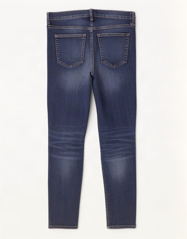 Blugi skinny Gap pentru femei cu talie medie L30 L28 bumbac albastru