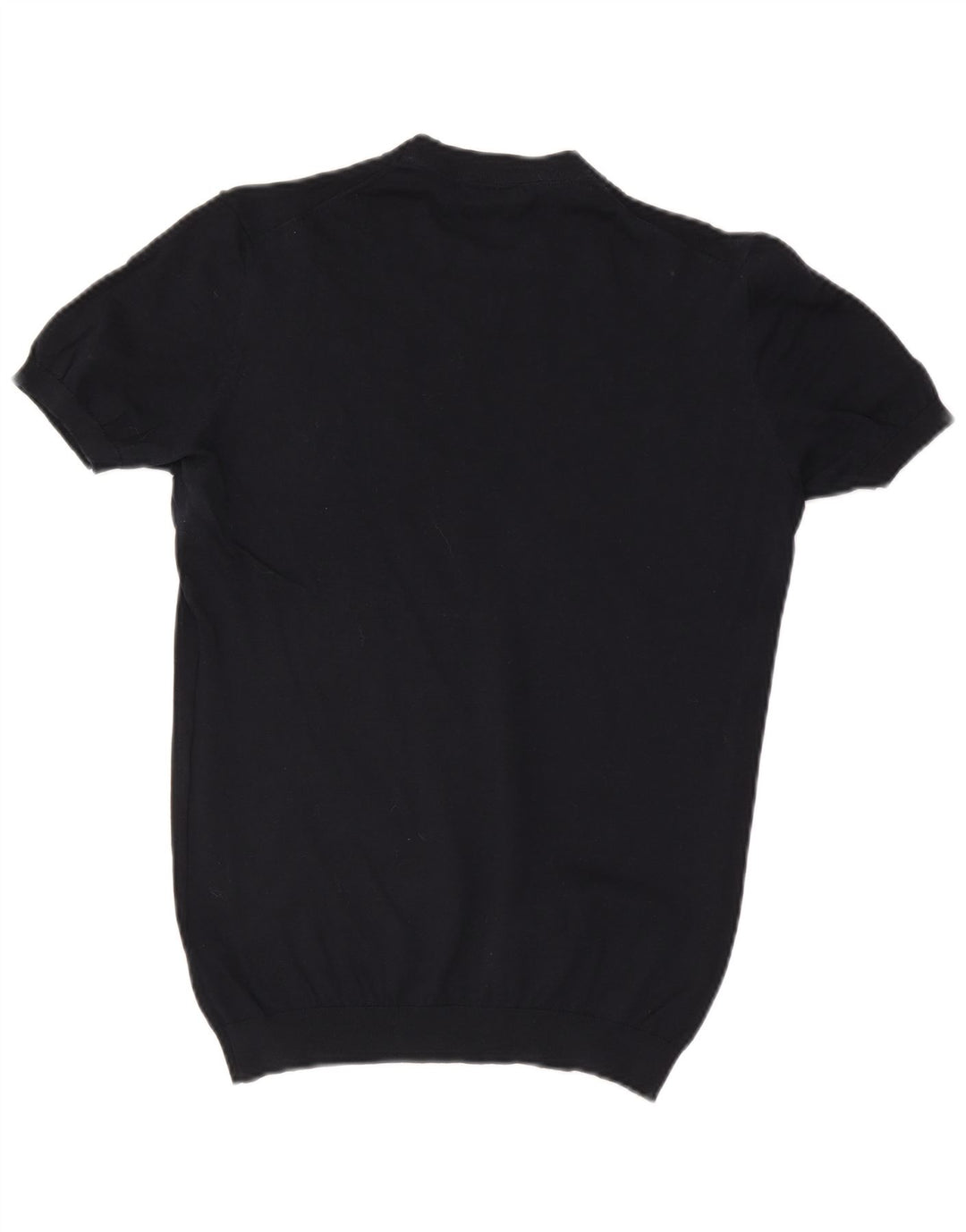 Massimo Dutti Bărbați Tricou Top Mediu Bleumarin Bumbac