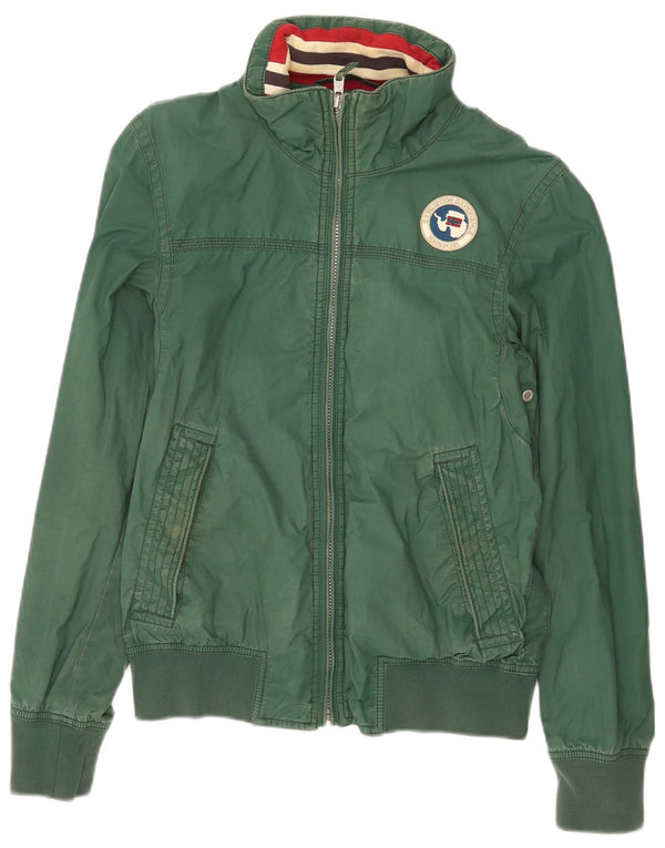 Jachetă Napapijri Geographic Bomber pentru bărbați UK 36 Small Green