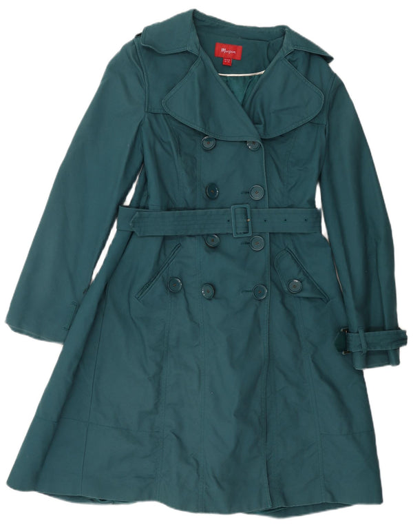 Trench pentru femei Monsoon UK 10 Bumbac verde mic