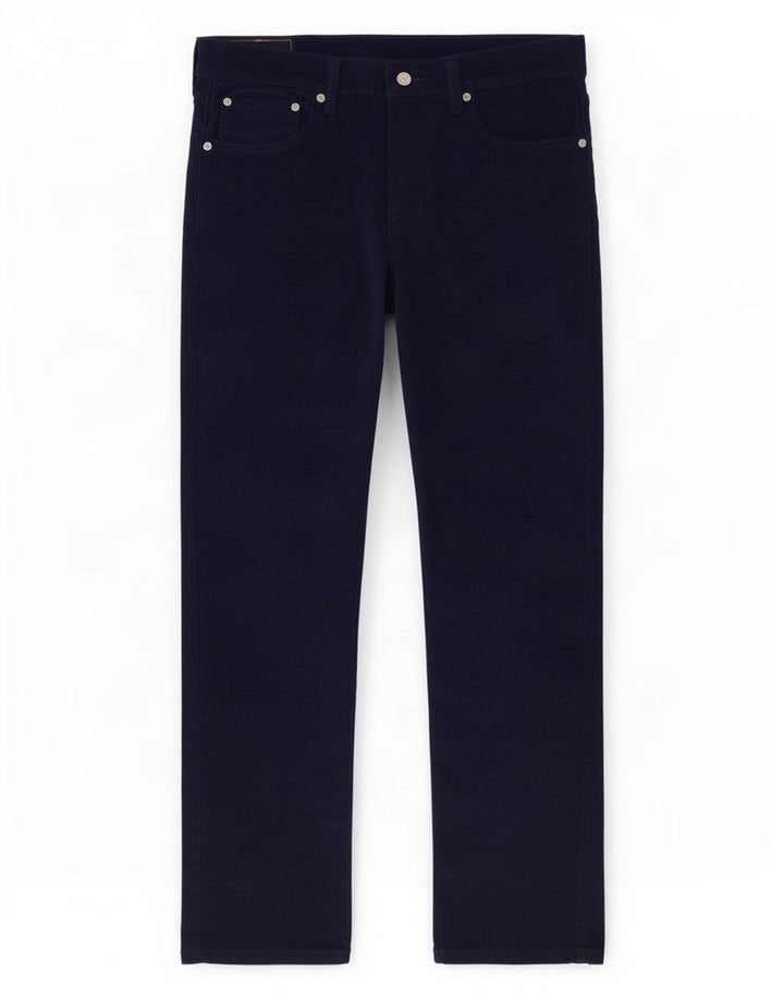 Pantaloni Levi's 511 Slim din catifea pentru bărbați L32 L30 bleumarin