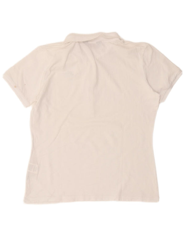 Kappa Womens Polo Shirt UK 18 XL White