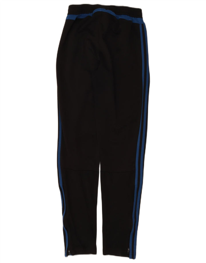Pantaloni de trening ADIDAS pentru bărbați, poliester negru mic