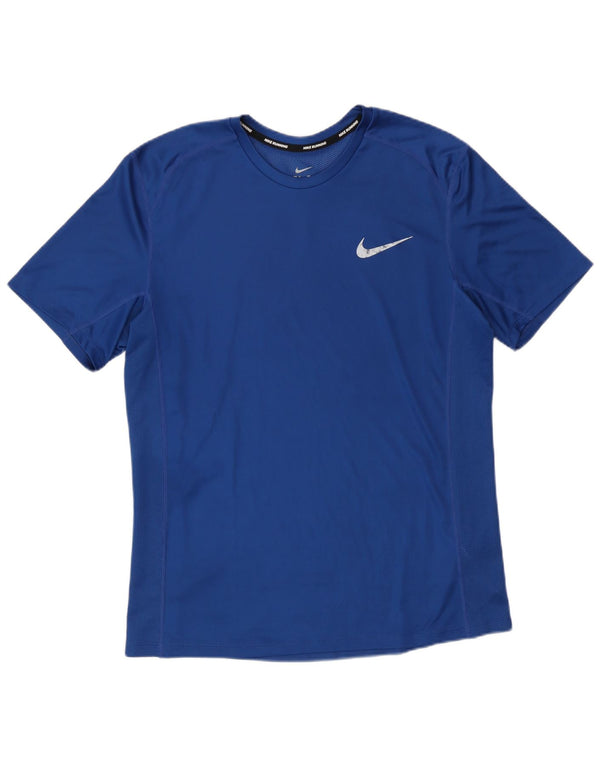 Tricou Nike Dri Fit pentru bărbați Top Medium Blue Poliester