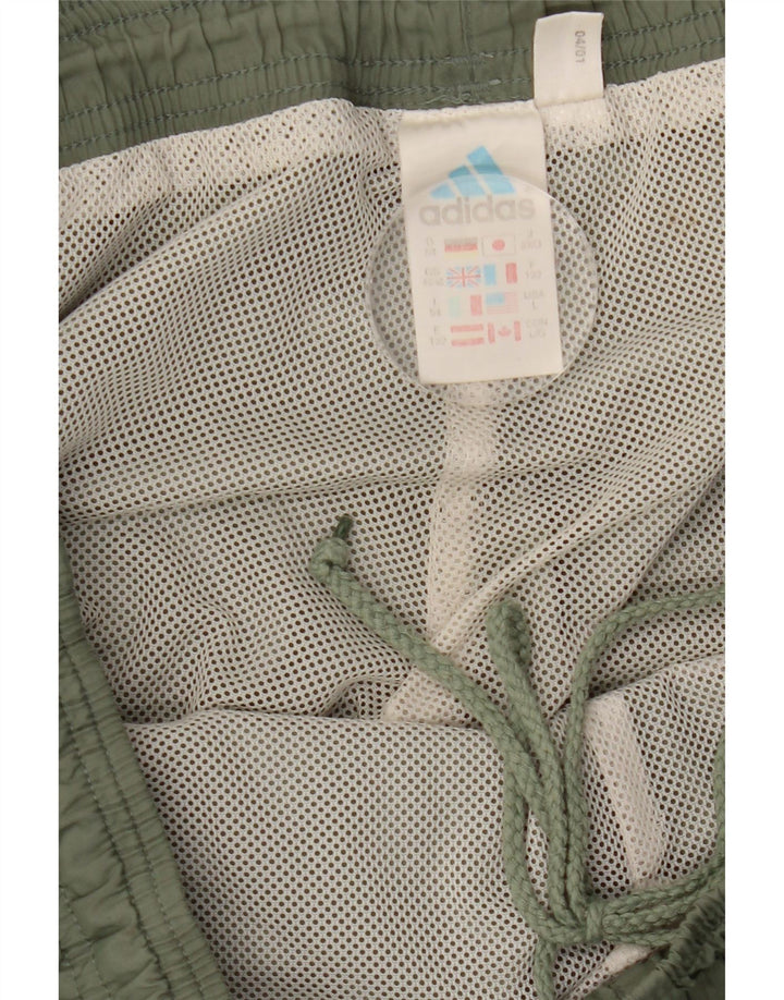 Pantaloni de trening Adidas pentru bărbați Marea Britanie 44/46 Poliester kaki mare