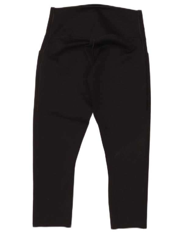 Leggings NIKE Dri Fit Capri pentru femei UK 12 Medium Black