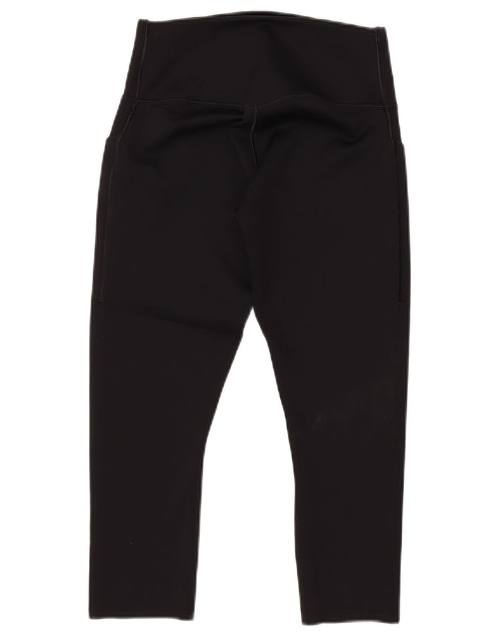 Leggings NIKE Dri Fit Capri pentru femei UK 12 Medium Black