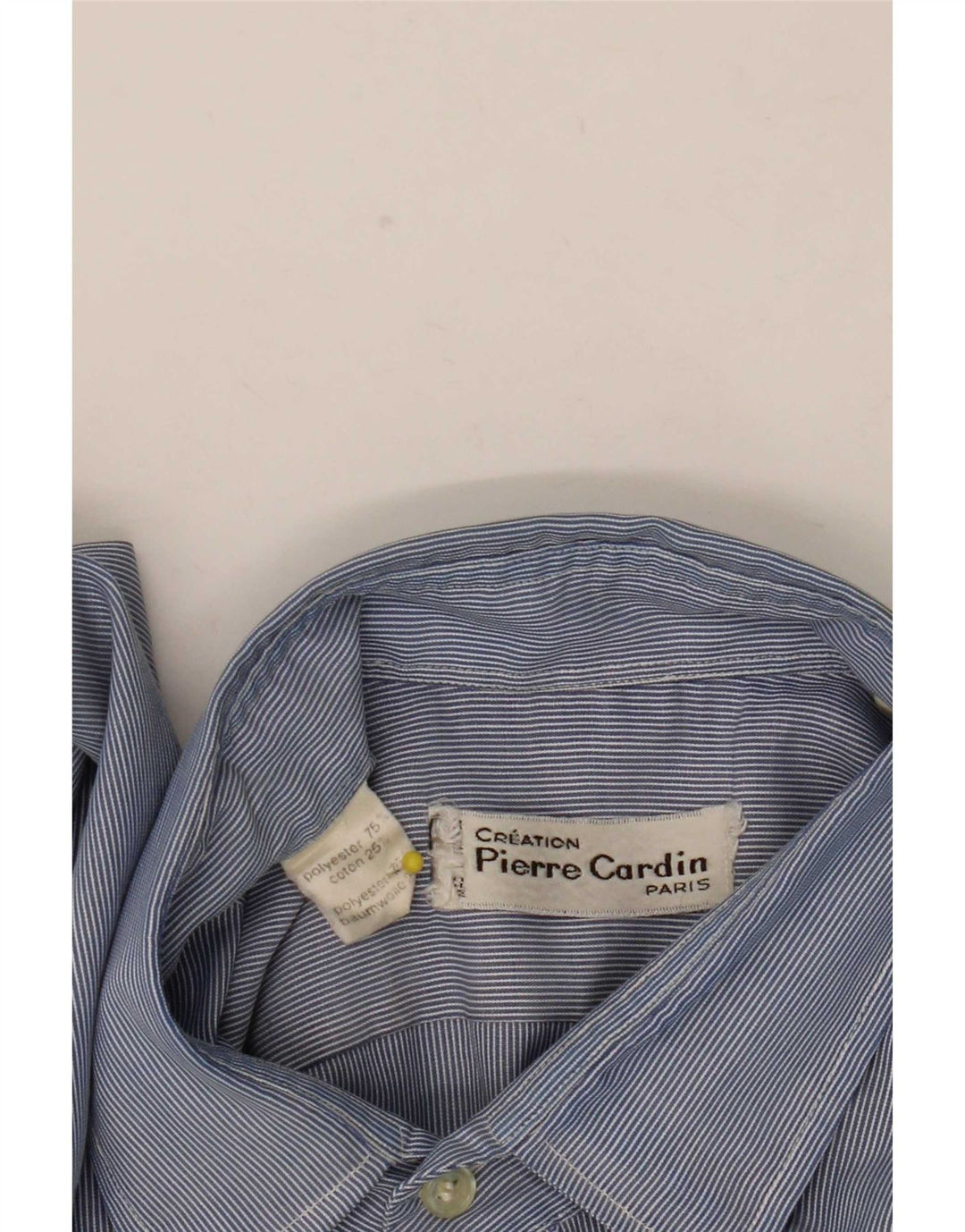 Cămașă pentru bărbați Pierre Cardin Poliester cu dungi albastre medii