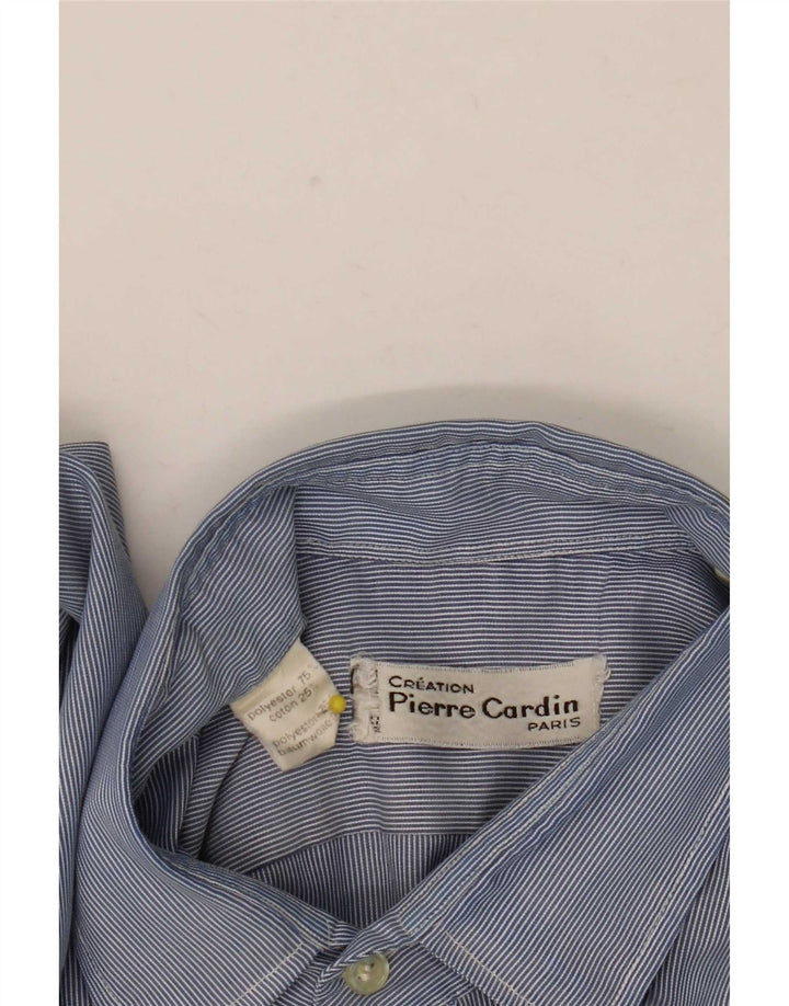 Cămașă pentru bărbați Pierre Cardin Poliester cu dungi albastre medii