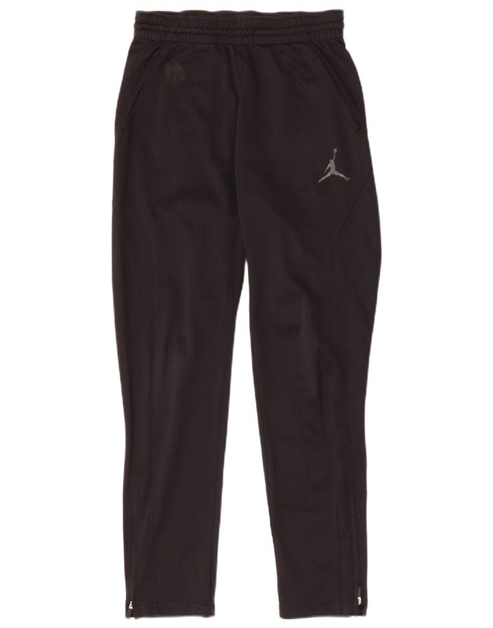 Jordan Boys Dri Fit Pantaloni de trening 12-13 ani Poliester negru mare