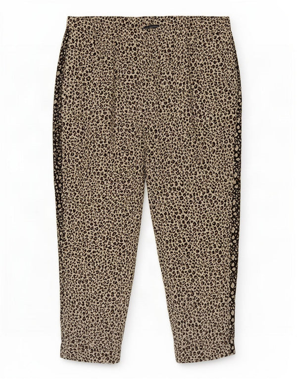 Marks & Spencer Pantaloni casual pentru femei cu talie înaltă UK 18 XL W36 L27 Alb