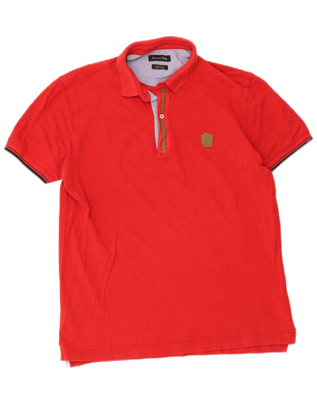 Cămașă polo Massimo Dutti pentru bărbați, roșu mare