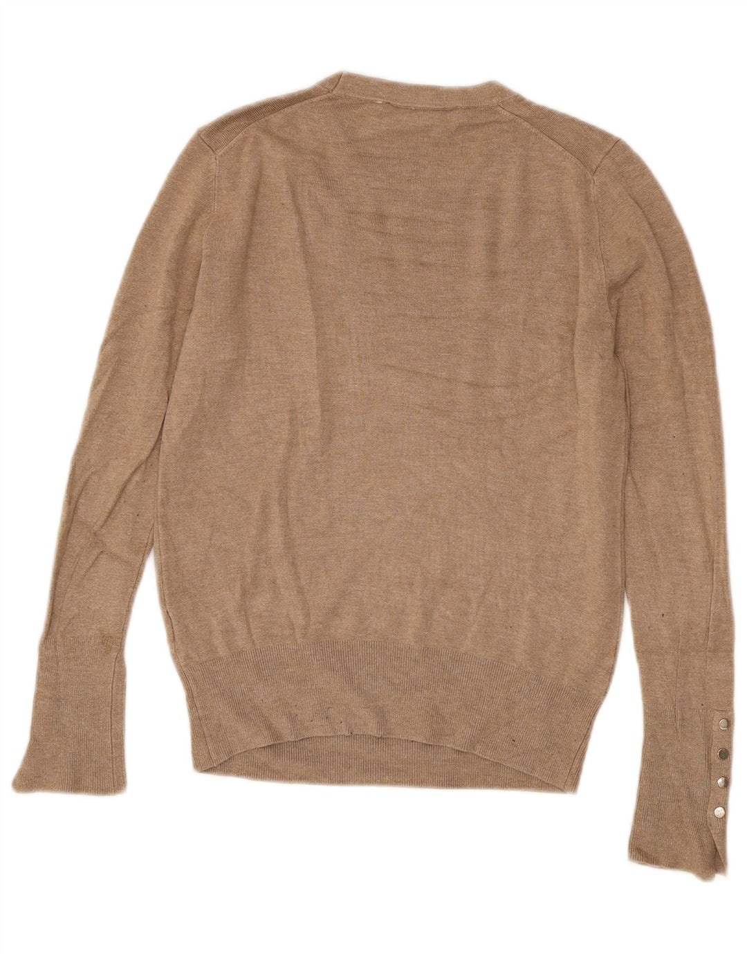 Pulover pentru damă Zara, cu gât turnut, maro mediu, UK 12