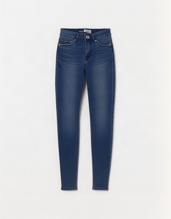 Blugi jegging Alexia Superdry pentru femei W27 L32 bumbac albastru