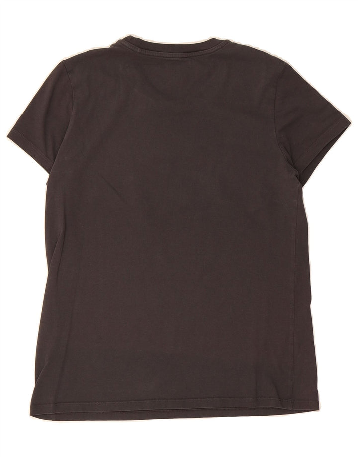 LEVI'S Womens Graphic T-Shirt Top UK 12 Medium Grey Vintage Levi's and Second-Hand Levi's from Messina Hembry 