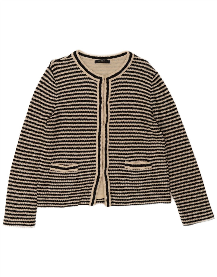 Pulover cardigan pentru femei Max Mara UK 14 Medium Black Dunge