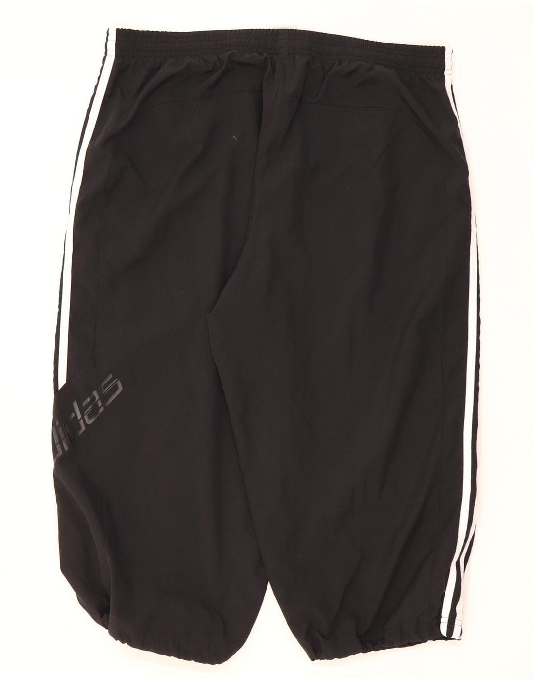 Pantaloni de trening pentru bărbați Adidas Graphic Capri Pantaloni de jogging, mari, negru, poliester