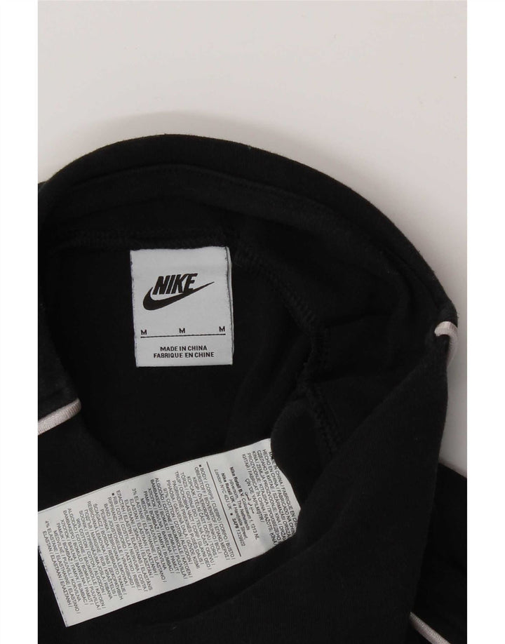 Pulover Nike pentru femei, UK 14, bumbac mediu negru