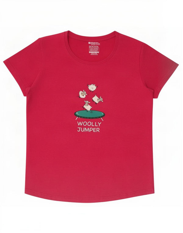 Tricou cu grafic IsoCool pentru femei Mountain Warehouse Top UK 16 Large Pink