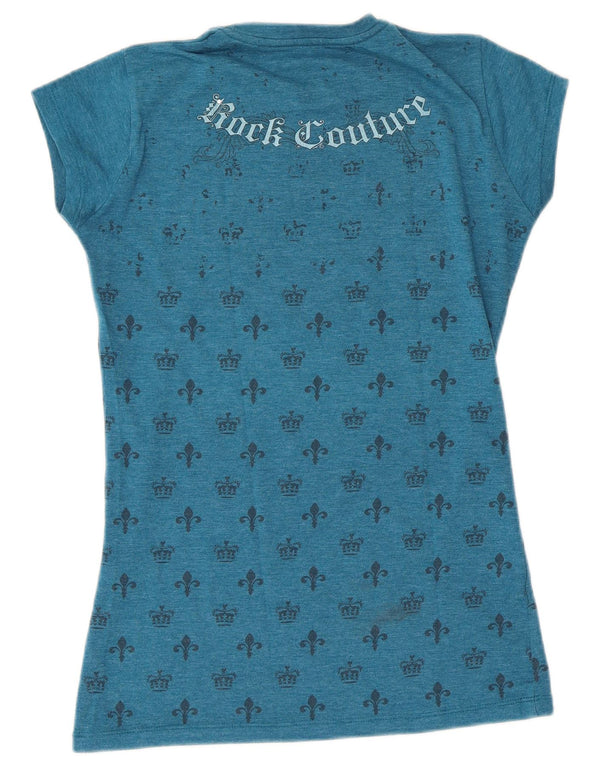 Hard Rock Cafe pentru femei Sharm El Sheikh Tricou grafic Top UK 12 Medium Blue