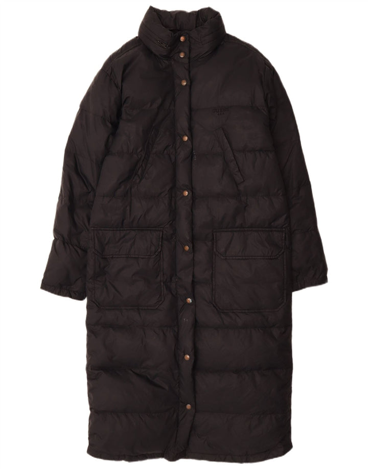 Palton căptușit pentru femei GUESS UK 14 Medium Black Nylon