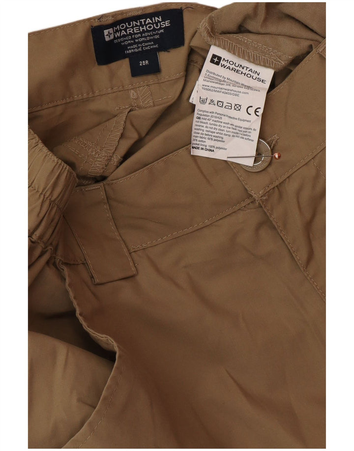 FAT FACE Pantaloni cargo drepti pentru bărbați W28 L32 poliester bej