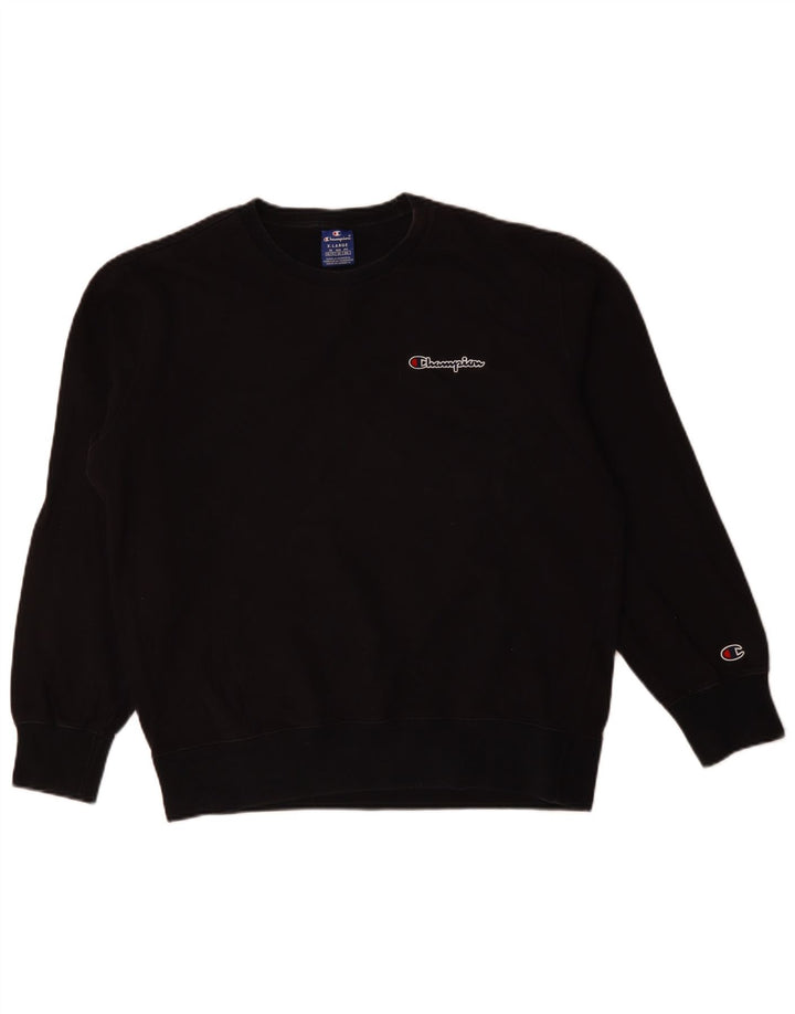 Pulover pentru bărbați Champion Pulover XL bumbac negru