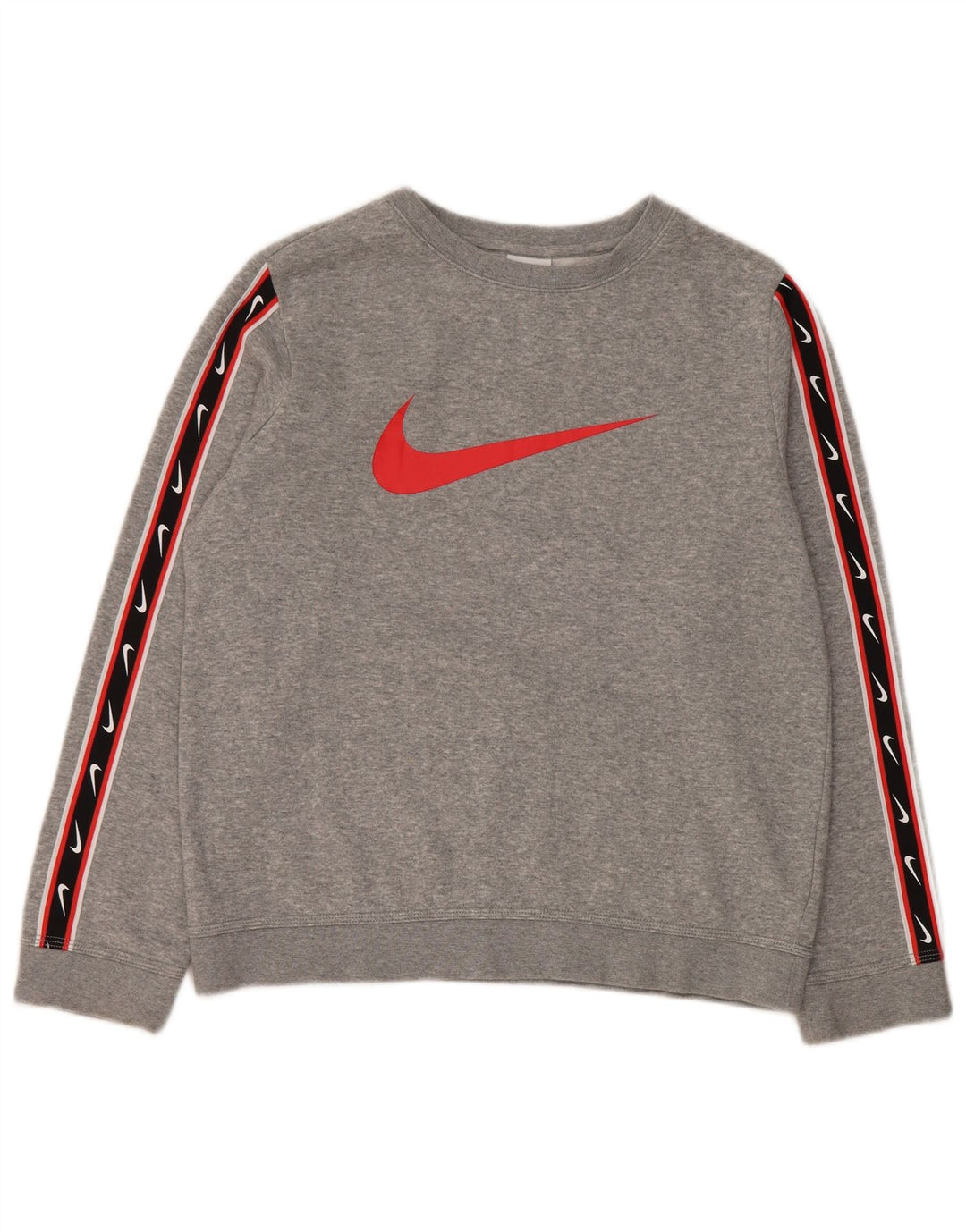 Pulover Nike pentru băieți cu grafică, 12-13 ani, mare, gri