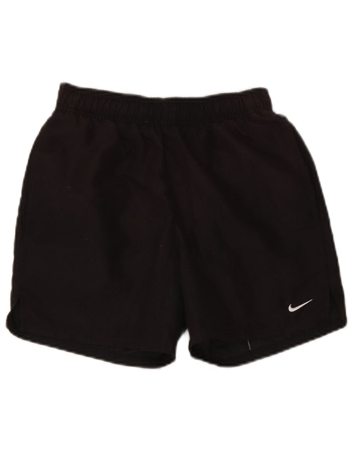 Pantaloni scurti sport NIKE pentru femei UK 4 XS poliester negru