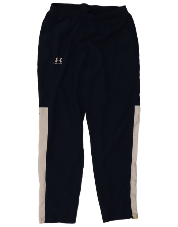 Pantaloni de trening largi pentru bărbați Under Armour, mari bleumarin, color block