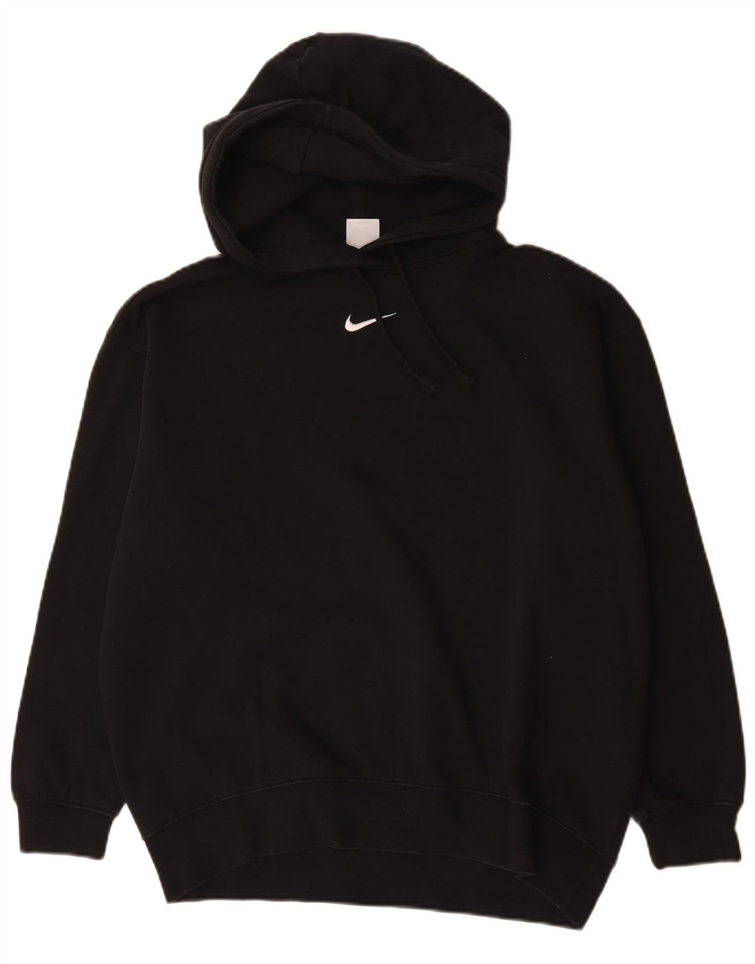 Pulover supradimensionat Nike pentru bărbați, bumbac, negru