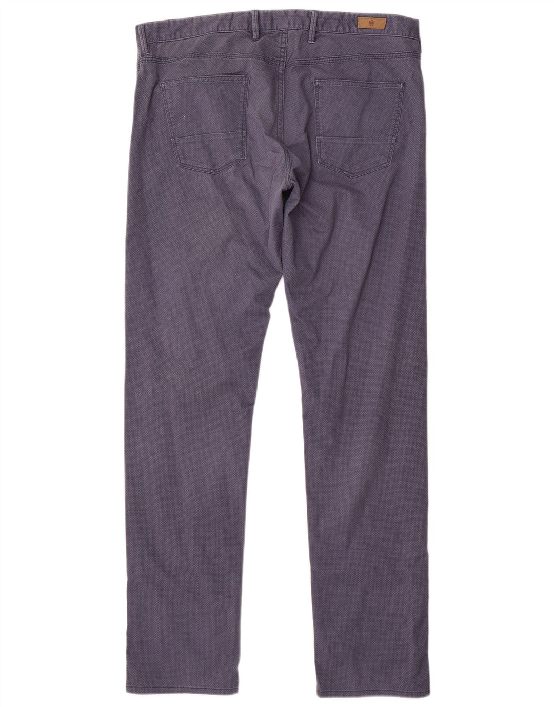 MASSIMO DUTTI Pantaloni casual pentru bărbați EU 44 Large W34 L33 Bleumarin cu pete