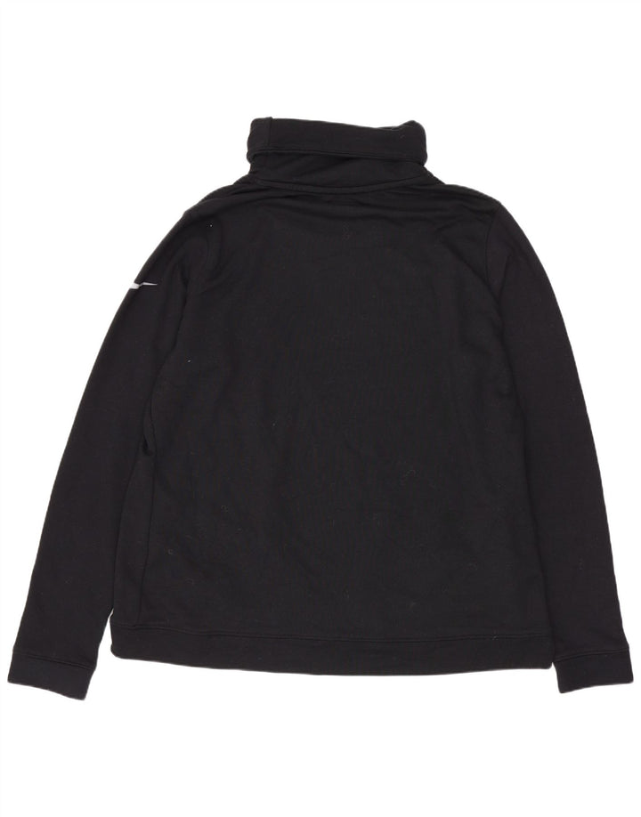 Pulover pentru bărbați Nike Dri Fit Graphic Pulover XL Poliester negru