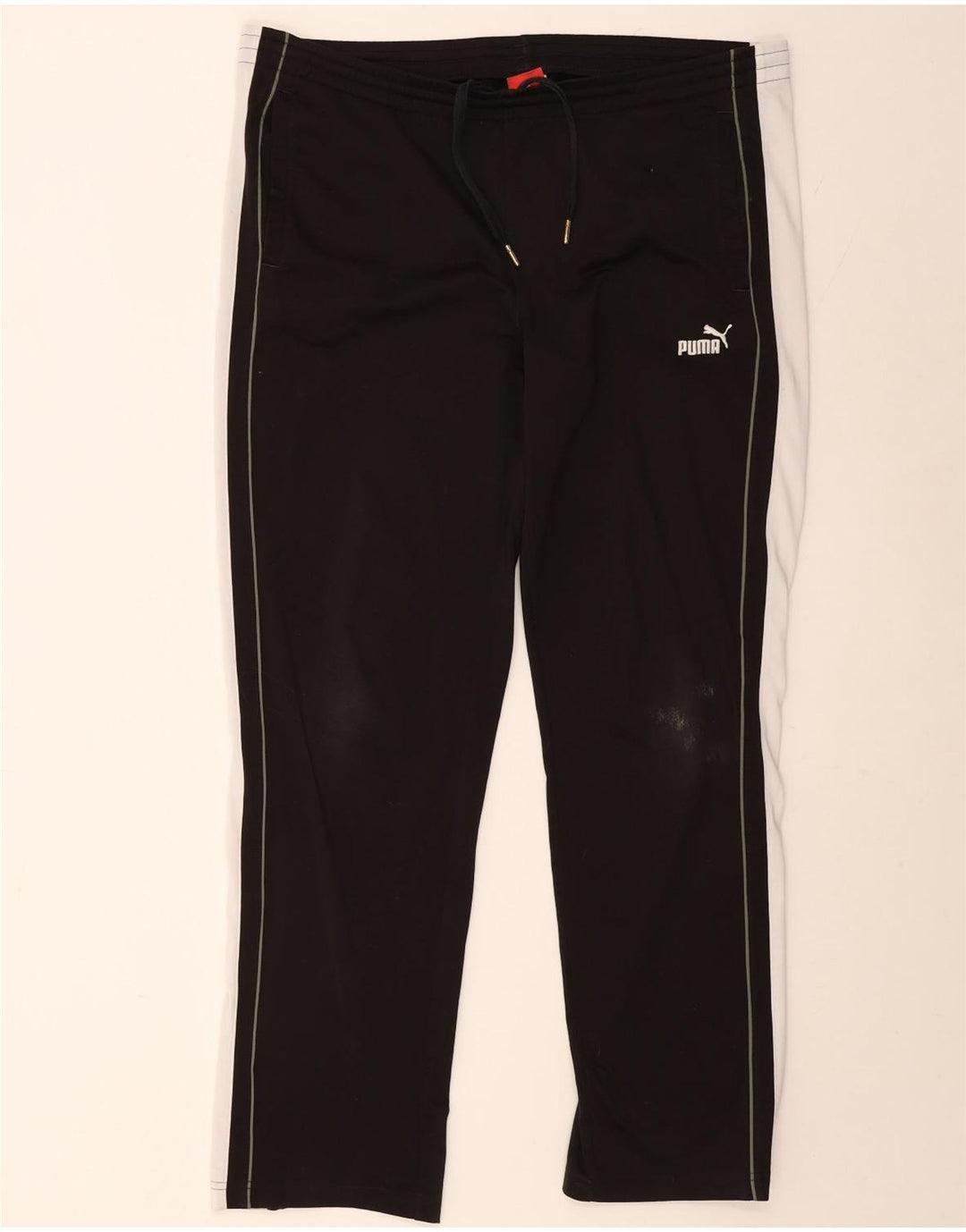 Pantaloni de trening pentru bărbați Puma, mari, negru, poliester color bloc