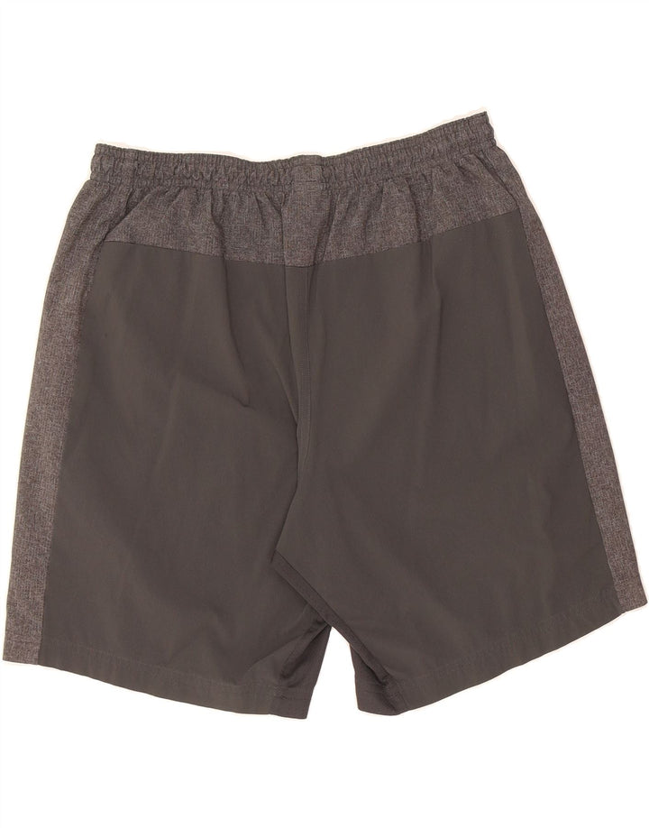 ADIDAS Mens Sport Shorts Medium  Brown Colourblock Nylon Vintage Adidas and Second-Hand Adidas from Messina Hembry 