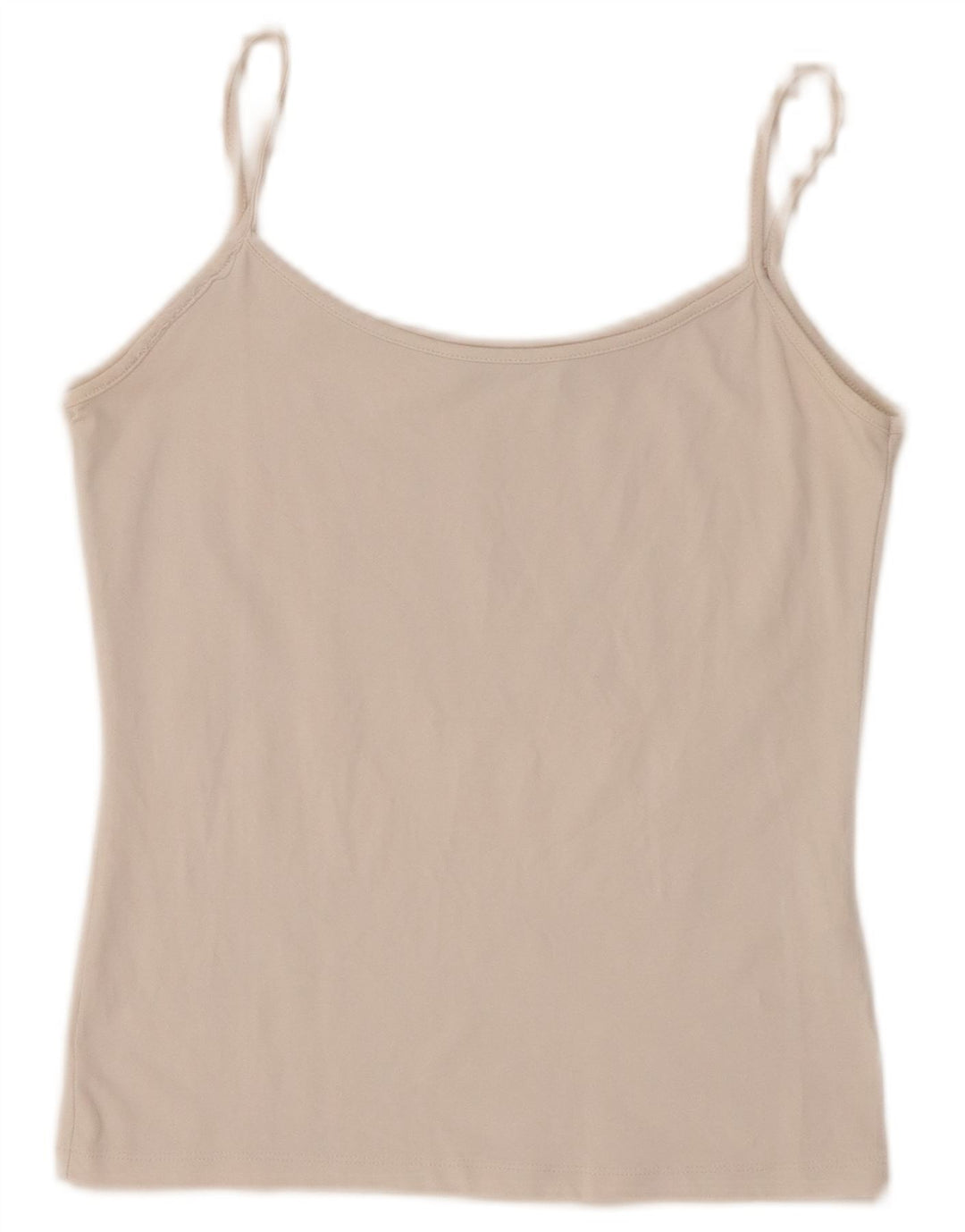 Top camis pentru femei Zara UK 12 Medium Bej Nylon
