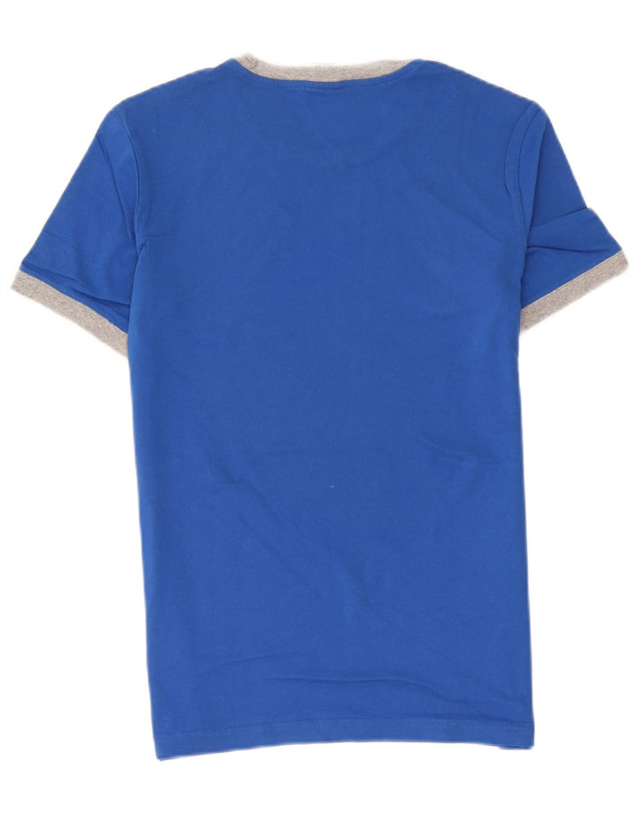 Tricou grafic pentru bărbați Champion Top mic albastru Colorblock